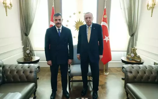 Cumhurbaşkanı Erdoğan, Adalet Bakanı Gürlek ve İçişleri Bakanı Çiftçi'yi kabul etti