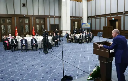 Cumhurbaşkanı Erdoğan, dini azınlık temsilcileriyle iftarda bir araya geldi Açıklaması