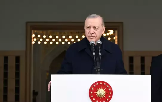 Cumhurbaşkanı Erdoğan, Hacı İbrahim Demir Camisi Açılış Programı'nda konuştu Açıklaması
