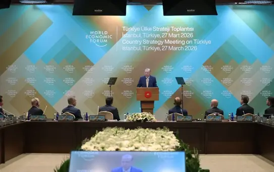 Cumhurbaşkanı Erdoğan, WEF Türkiye Ülke Stratejisi Toplantısı'na başkanlık etti Açıklaması