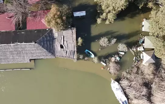 Dalyan Kanalı'nda Su Seviyesi Yükseldi