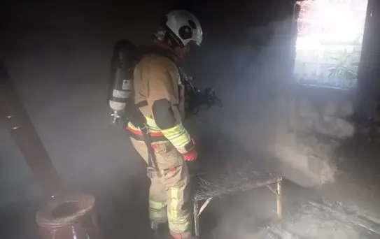 Hatay'da Yangın: 1 Yaralı