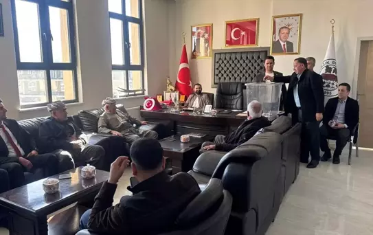 Derecik'te Başkan Vekili Seçildi