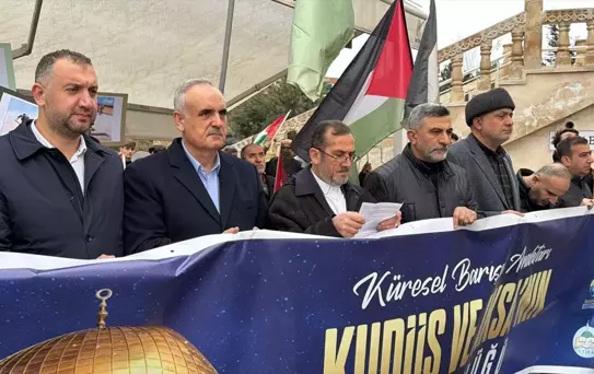 Gazze'ye Destek İçin Diyarbakır ve Mardin'de Toplandılar