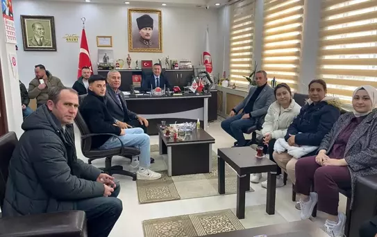 Meriç ve Enez Kaymakamları Ramazan Bayramı'nda Ziyaretlerde Bulundu