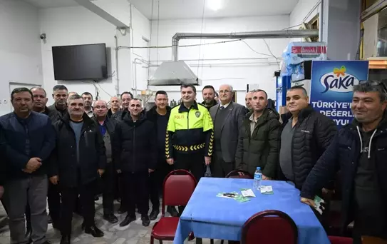 Edirne Emniyet Müdürü vatandaşlarla buluştu