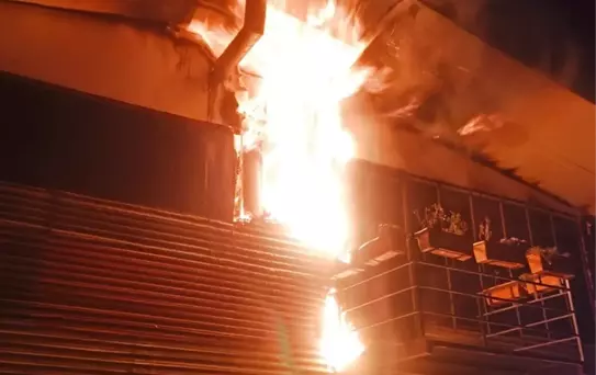 Elazığ'da Müstakil Evde Yangın