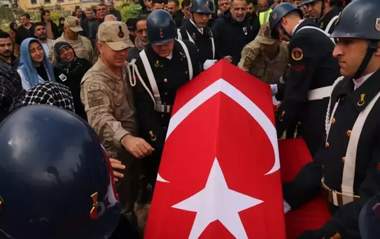 Jandarma Astsubay Tekbaş, Hatay'da Defnedildi