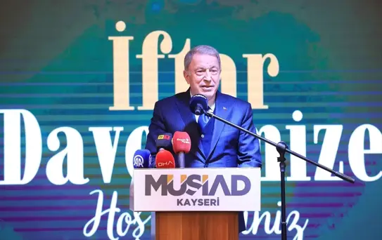 Elitaş ve Akar, Kayseri'de MÜSİAD'ın iftar programına katıldı