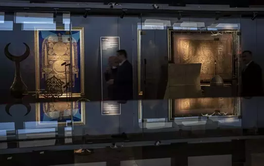 Erzurum'da Kutsal Emanetler ve Vakıf Eserleri Sergisi açıldı