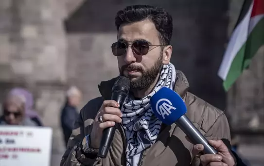 Erzurum'da Sağlık Çalışanlarından Gazze İçin Sessiz Yürüyüş