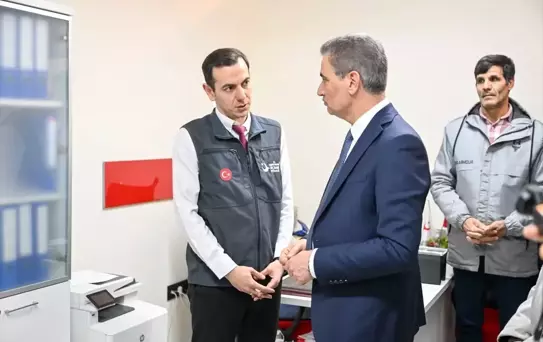Vali Baruş Göç İdaresi'ni Ziyaret Etti