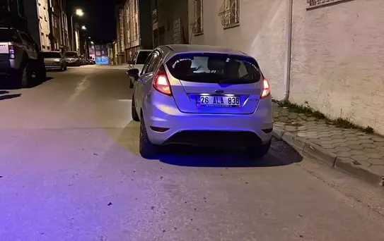 Eskişehir'de Motosikletli Kaza