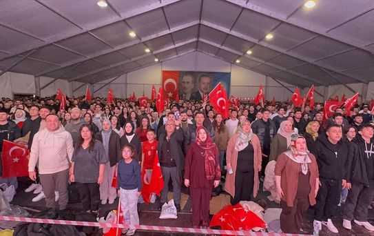 Eskişehir'de Milli Maç Coşkusu