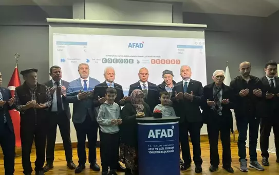 Espiye'de Sel Mağdurlarına Konut Teslimi