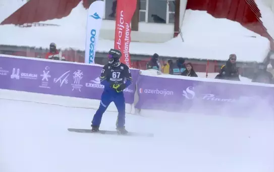 Erzurum'da Snowboard Dünya Kupası Başladı