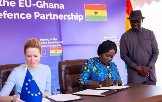 Gana ve AB'den Güvenlik Anlaşması