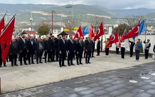 Gaziantep'te Çanakkale Deniz Zaferi'nin 111. yılı dolayısıyla törenler düzenlendi