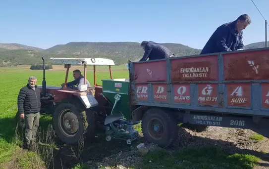 İslahiye'de Yağışla Çiftçilere Umut