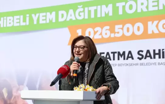 Gaziantep'te Üreticilere Yem Desteği