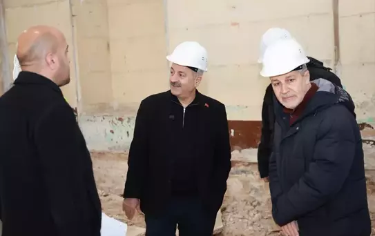 Çarşı Hamamı Restorasyon Çalışmaları Devam Ediyor