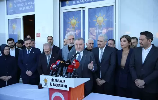 Gençlik ve Spor Bakanı Bak, AK Parti Diyarbakır İl Başkanlığı'nda konuştu Açıklaması