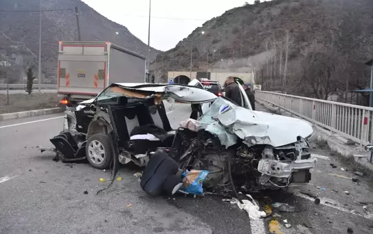 Gümüşhane'de Kaza: 3 Yaralı