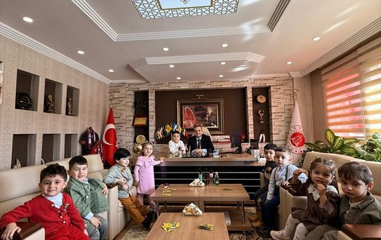 Başsavcı'dan Çocuklara Bayram Ziyareti