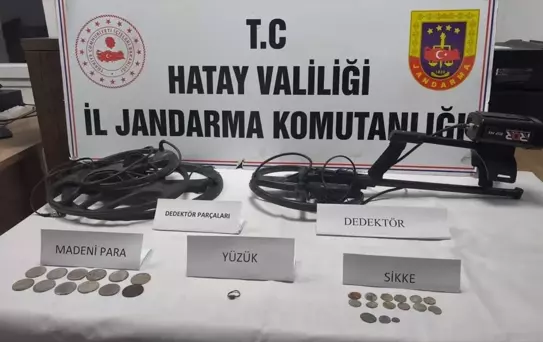 Kırıkhan'da Tarihi Eser Kaçakçılığı Operasyonu
