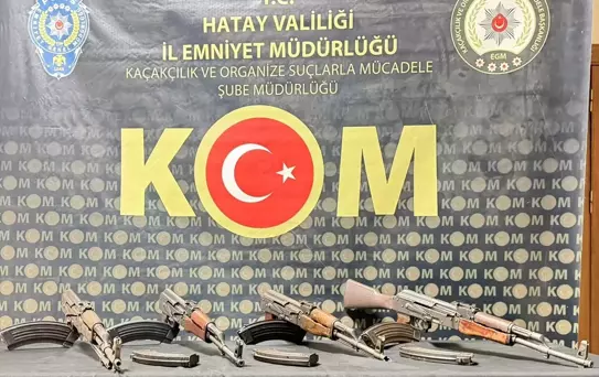 Reyhanlı'da Silah Operasyonu: 4 Tutuklama