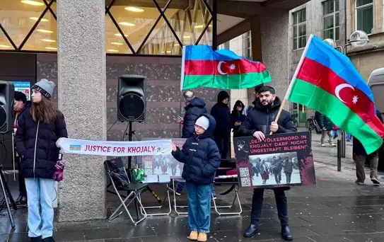 Hocalı Katliamı Köln'de Protesto Edildi