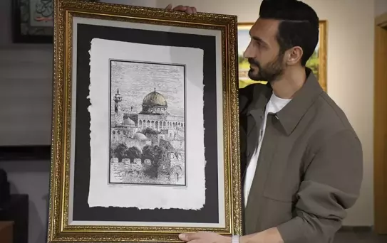 Mescid-i Aksa'ya Sanatla Destek