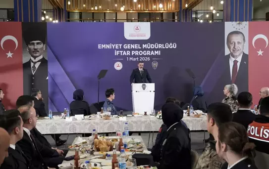 İçişleri Bakanı Çiftçi, Emniyet Genel Müdürlüğü iftar programında konuştu Açıklaması