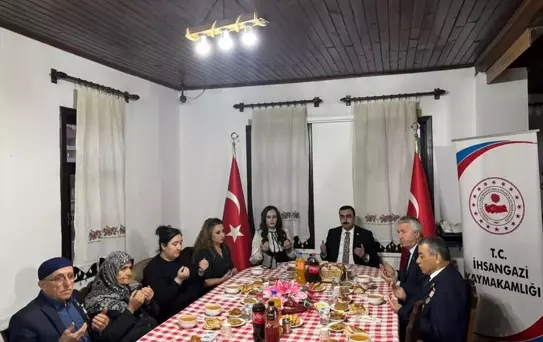 İhsangazi'de Şehit Aileleri ve Gazilere İftar