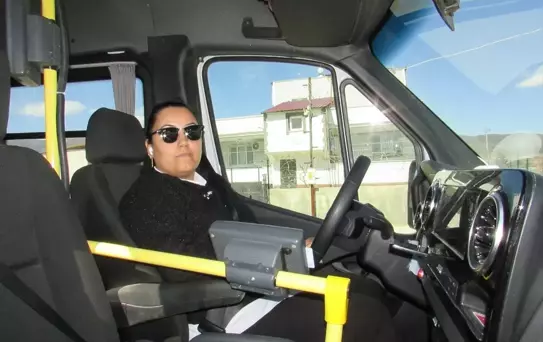 Kadın Şoför Demet Yılan'ın İmayı