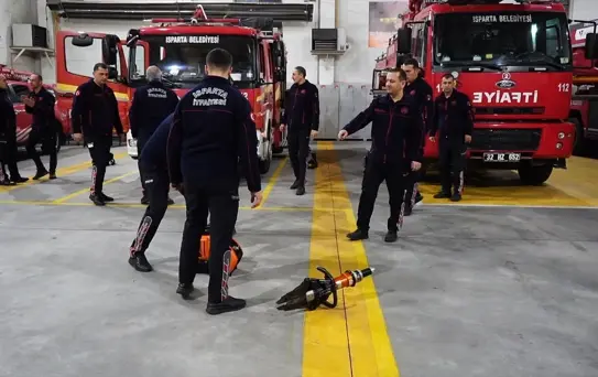İtfaiye Ekipleri Ramazan'da Görev Başında