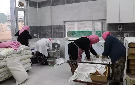 İslamköy'de Ramazan Ekmeği Talebi Artıyor