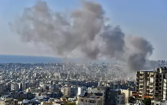 İsrail'in Beyrut'a Hava Saldırıları