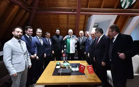 Dervişoğlu'ndan Bursaspor'a Destek Ziyareti