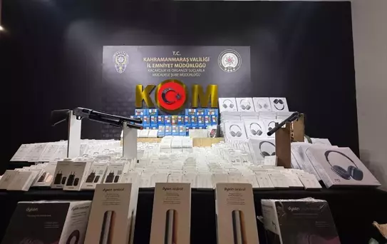 Kahramanmaraş'ta Kaçakçılıkla Mücadele Operasyonu