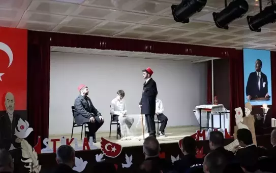 Kastamonu'nun ilçelerinde İstiklal Marşı'nın kabulünün yıl dönümü kutlandı