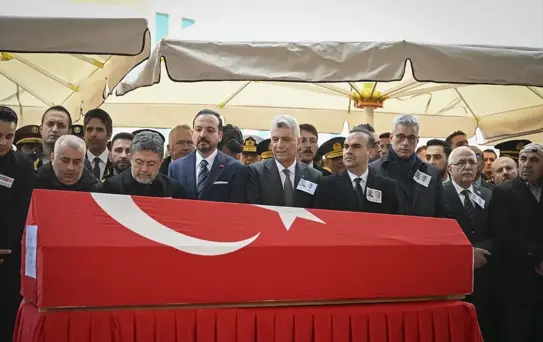 Katar'da şehit olan ASELSAN teknisyenleri son yolculuklarına uğurlandı