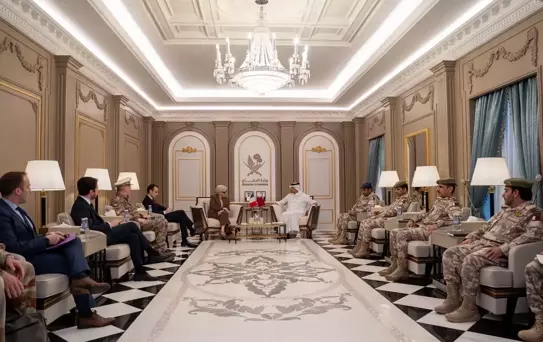 Katar ve Fransa Savunma İşbirliği Görüşmesi