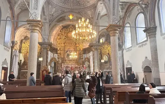 Kayseri'de Ermeni Ayini Yapıldı