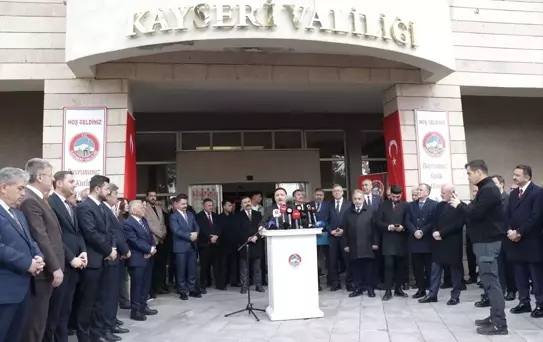 Kayseri'de Ramazan Bayramı Bayramlaşması