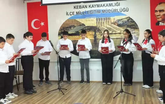 Keban'da İstiklal Marşı Programı