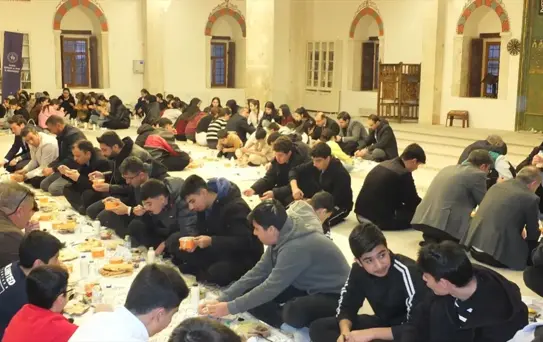 Keban'da Öğrenciler İftar Programında Buluştu