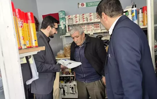 Müftü Çiçen, Esnafa Ramazan Ziyareti