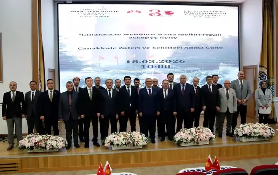 Kırgızistan'da 18 Mart Şehitleri Anma Günü ve Çanakkale Deniz Zaferi'nin 111. yılı kutlandı