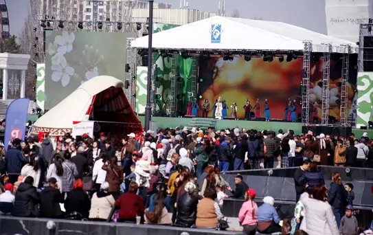Kırgızistan'da Nevruz Coşkusu
